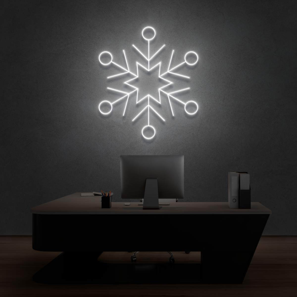 Snowflake Christmas Neon! ❄️❄️❄️