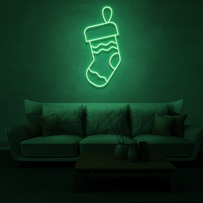 Customisable Christmas Stocking Neon! 🎄