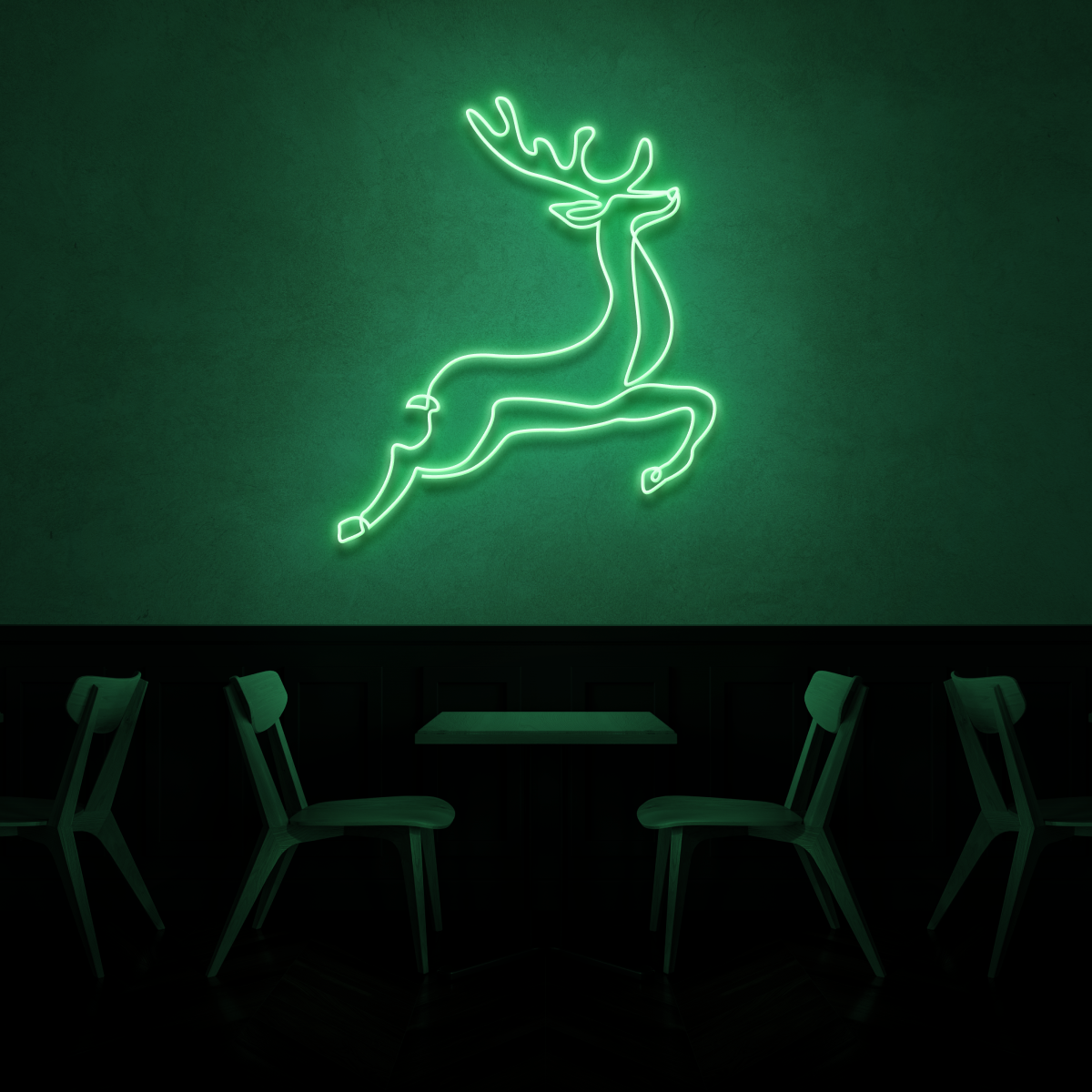 Rudolph Reindeer Christmas Neon! ❄️❄️❄️
