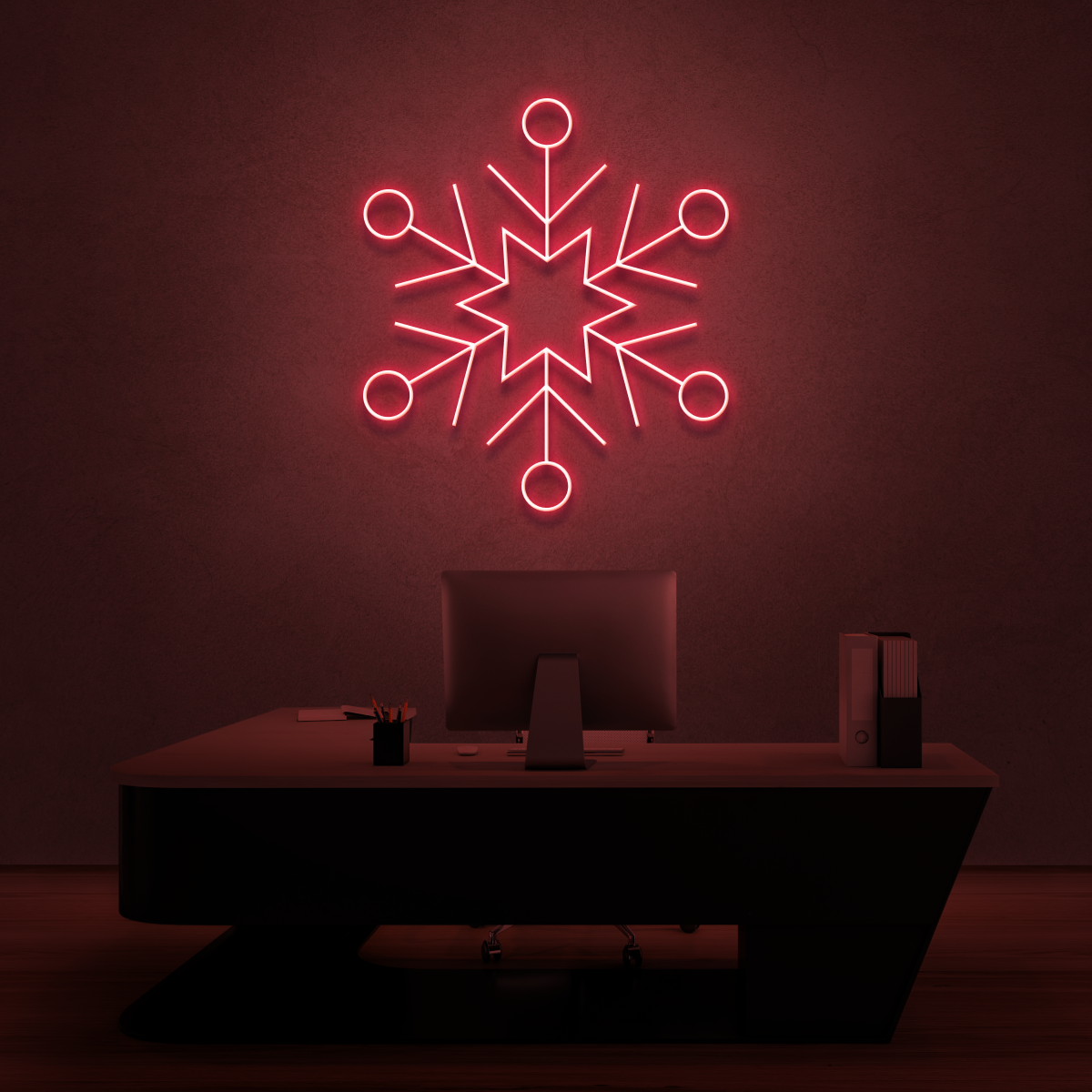 Snowflake Christmas Neon! ❄️❄️❄️