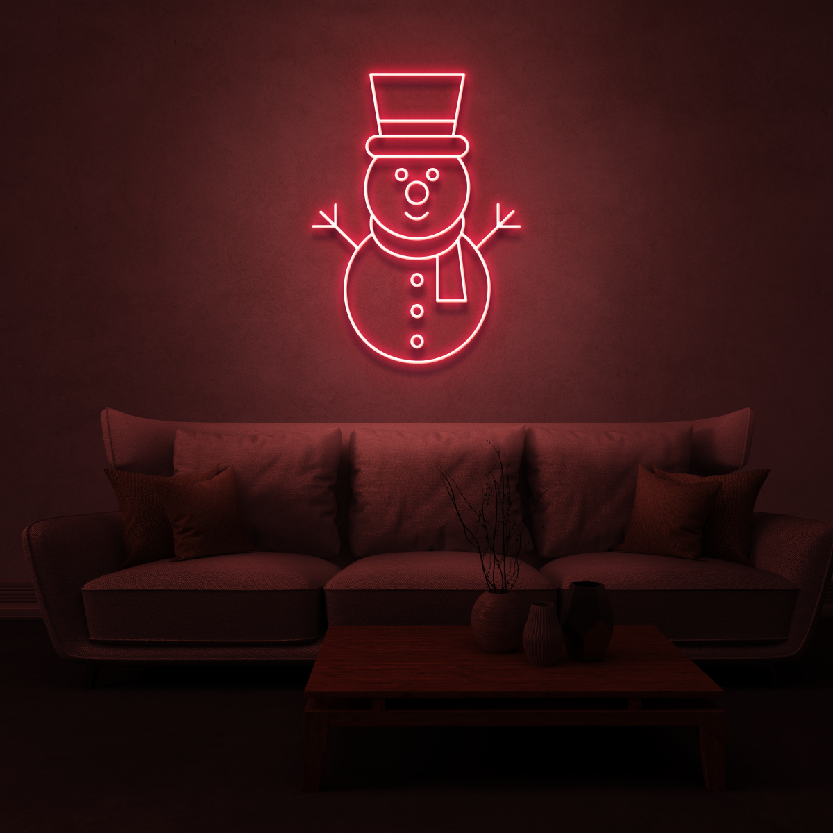 Frosty the Snowman Christmas Neon! ❄️❄️❄️