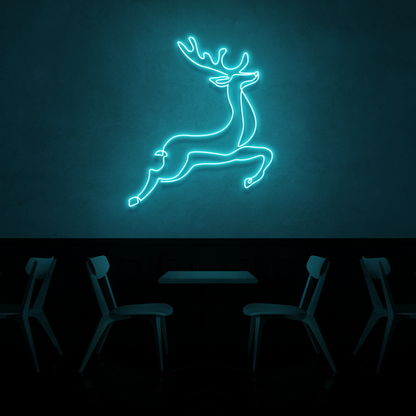 Rudolph Reindeer Christmas Neon! ❄️❄️❄️